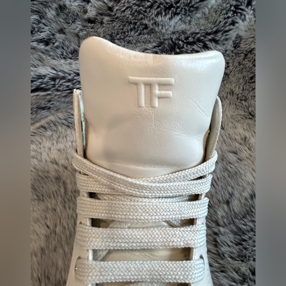 TOM FORD HIGH TOP SNEAKERS, WORN ONCE- LIKE NEW CONDITION. EYE CATCHING SHOES!! - Picture 8 of 16